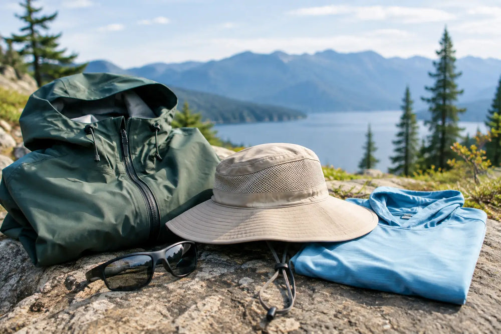 Rain Gear, Sun Hats, and UV Apparel for Outdoors