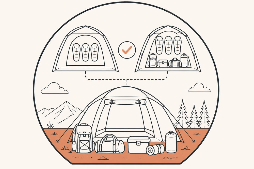 Camping Tent Size Guide: How to Match Capacity Ratings to Your Real-World Group