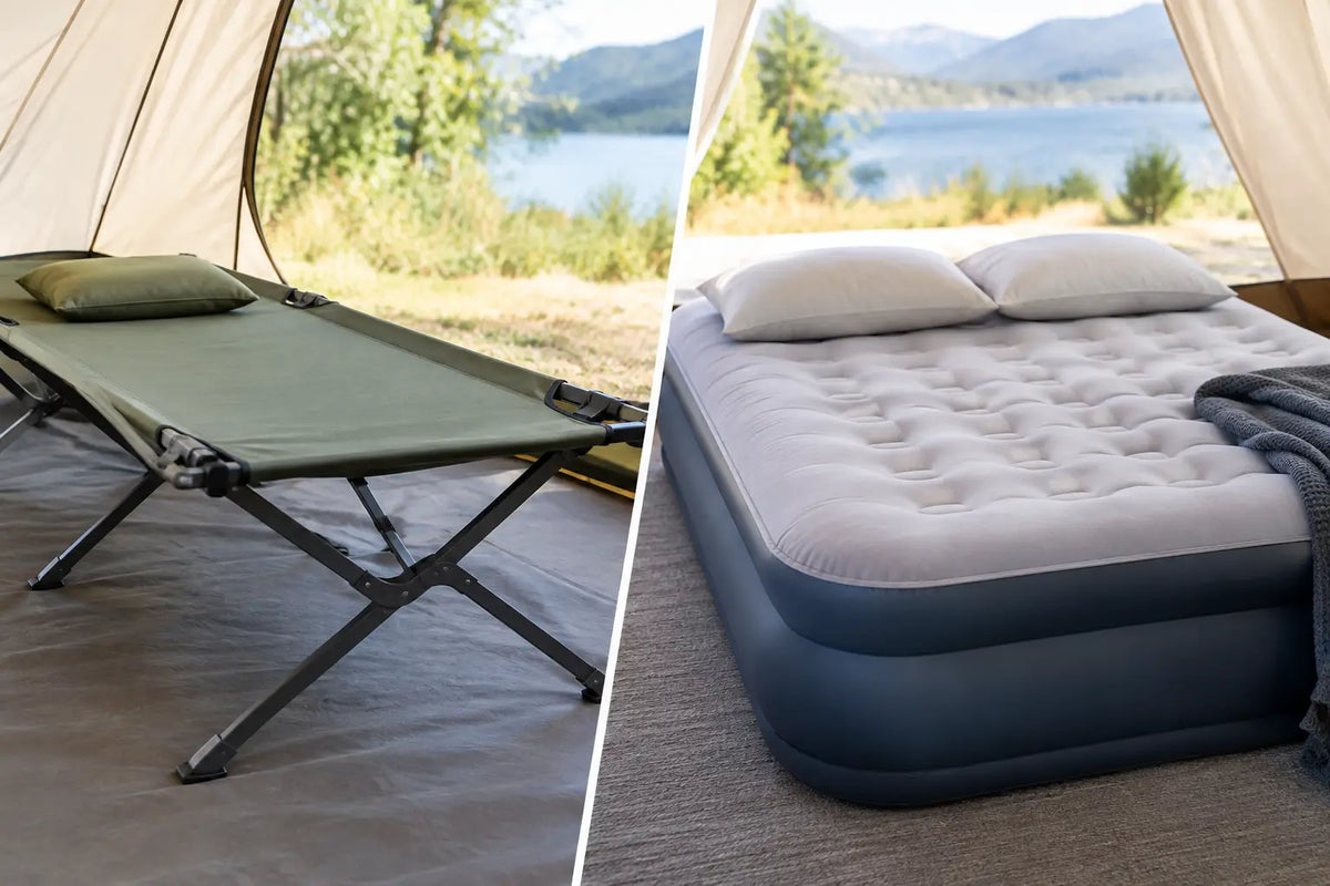Camp Cot Versus Air Mattress: Which Sleeps Better?