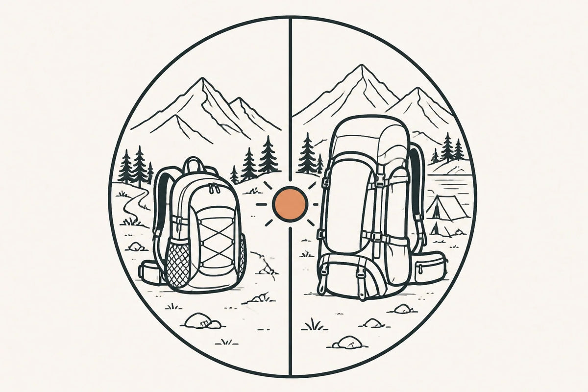 Day Hiking Backpack vs. Multi-Day Pack: How Your Trip Length Changes Everything