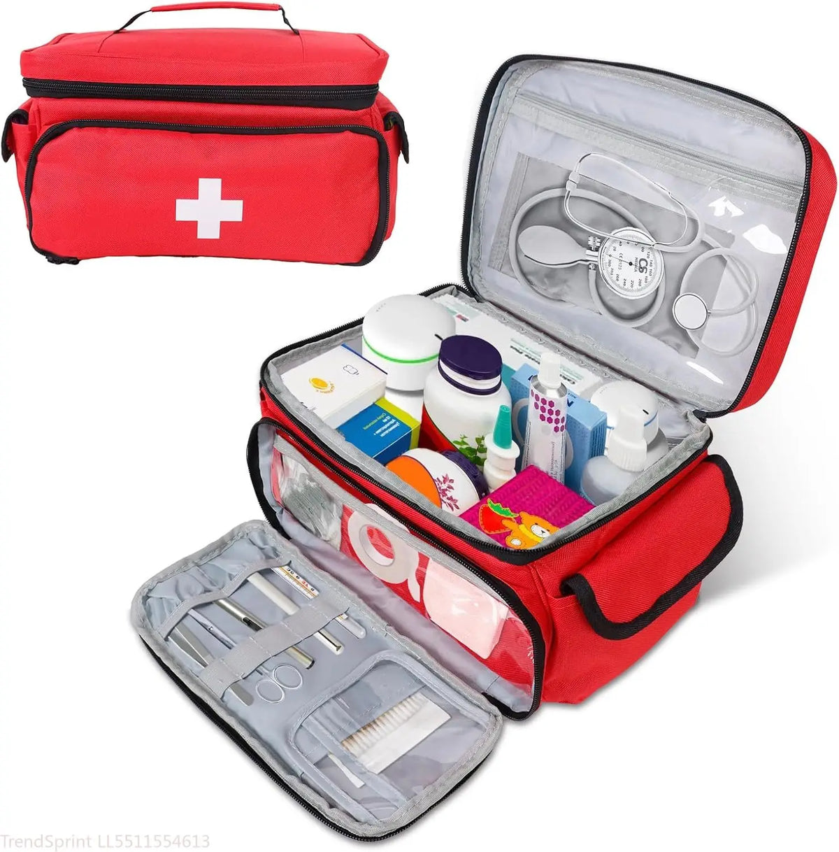 Mini First Aid Kit Bag – Portable Medical Storage Pouch