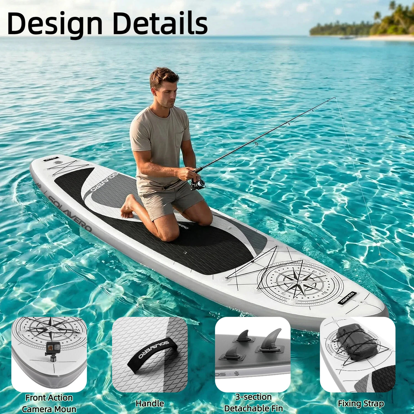 Inflatable SUP Board – Complete Paddle Board Set for Adults