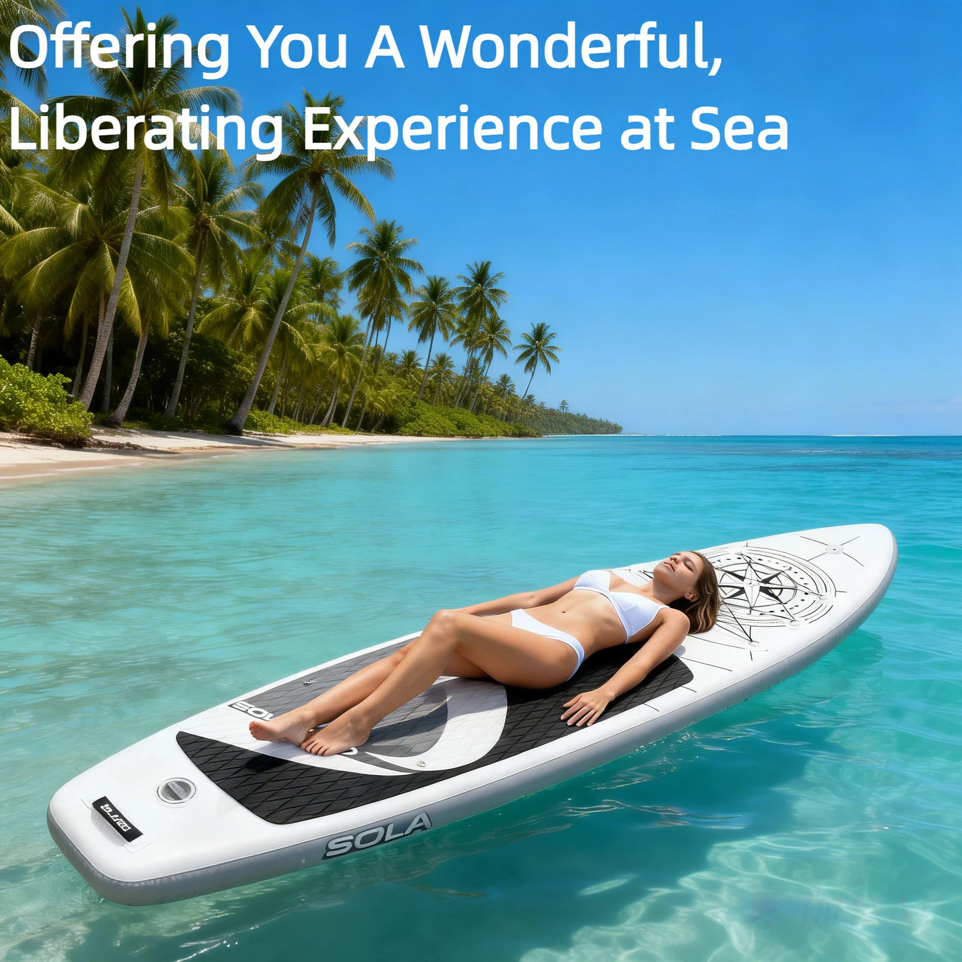 Inflatable SUP Board – Complete Paddle Board Set for Adults