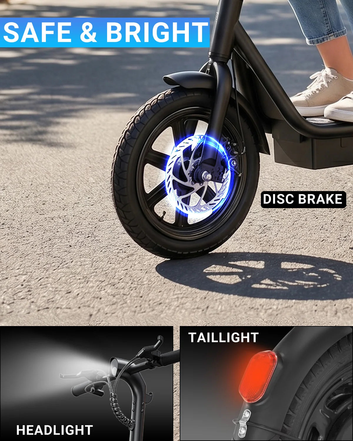 DYU C4 Mini 14" Folding Electric Bike, 500W Peak, 20 MPH, 280Wh Battery