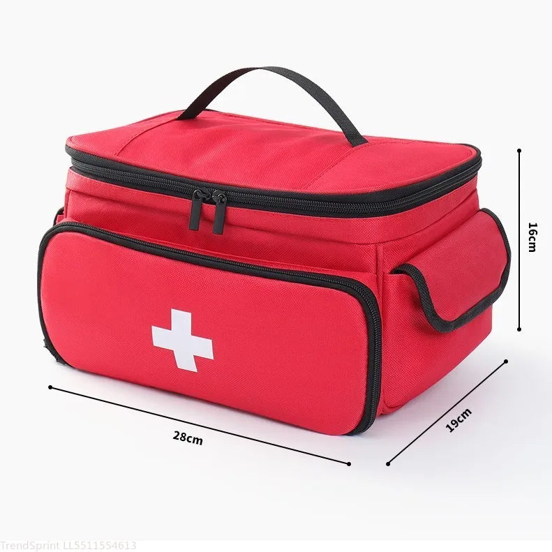 Mini First Aid Kit Bag – Portable Medical Storage Pouch