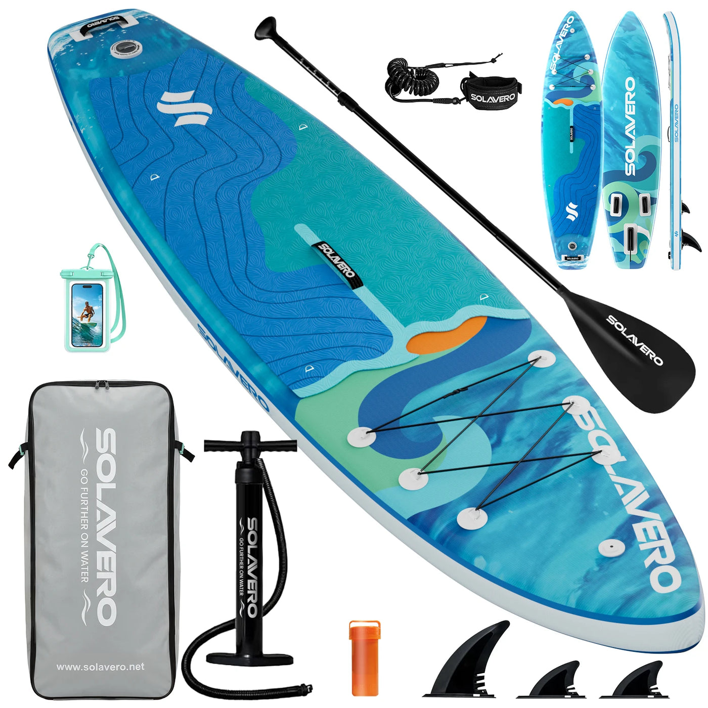 Inflatable SUP Board – Complete Paddle Board Set for Adults