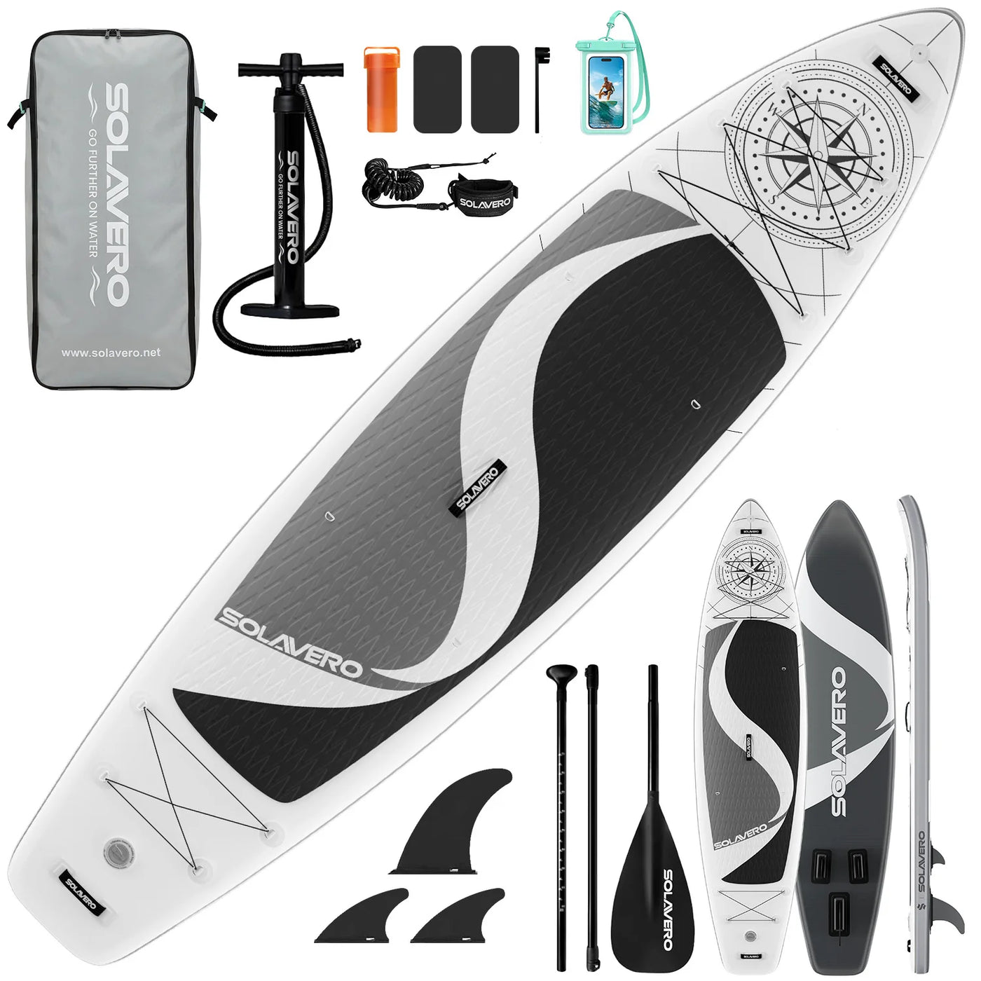 Inflatable SUP Board – Complete Paddle Board Set for Adults