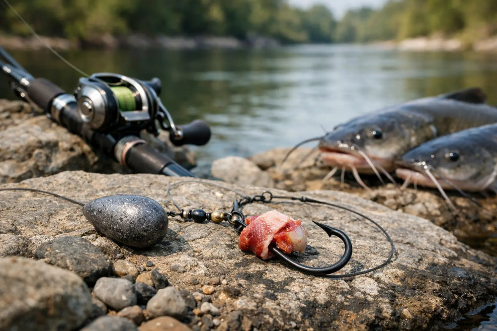 Catfish Rig for River Fishing That Holds Bottom