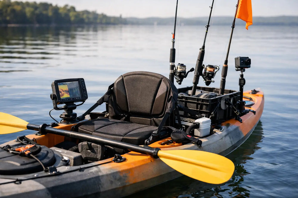 Kayak Fishing Setup Example for Safer Water Days