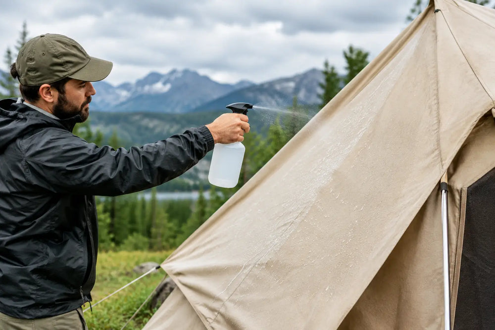 How to Waterproof a Canvas Tent Before Rain