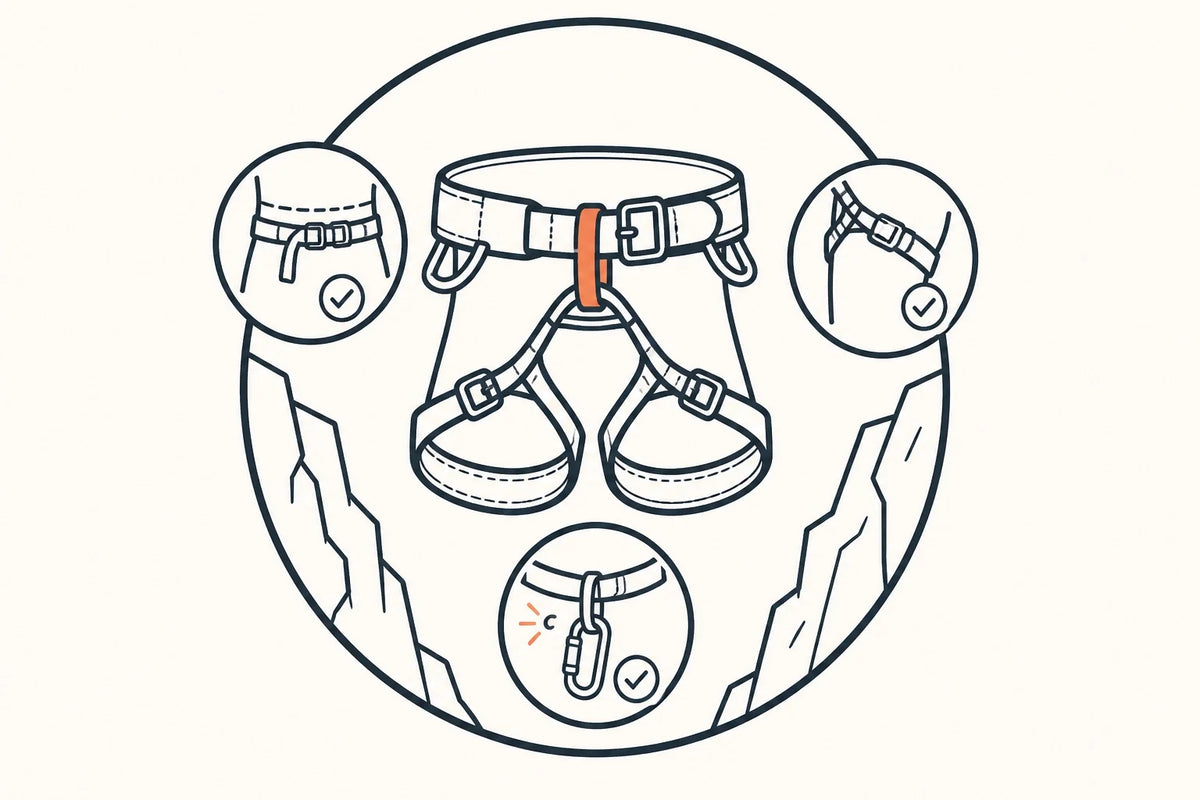 Climbing Harness Fit Guide: How to Size and Adjust for Safety