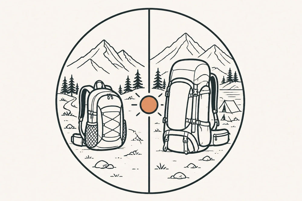 Day Hiking Backpack vs. Multi-Day Pack: How Your Trip Length Changes Everything