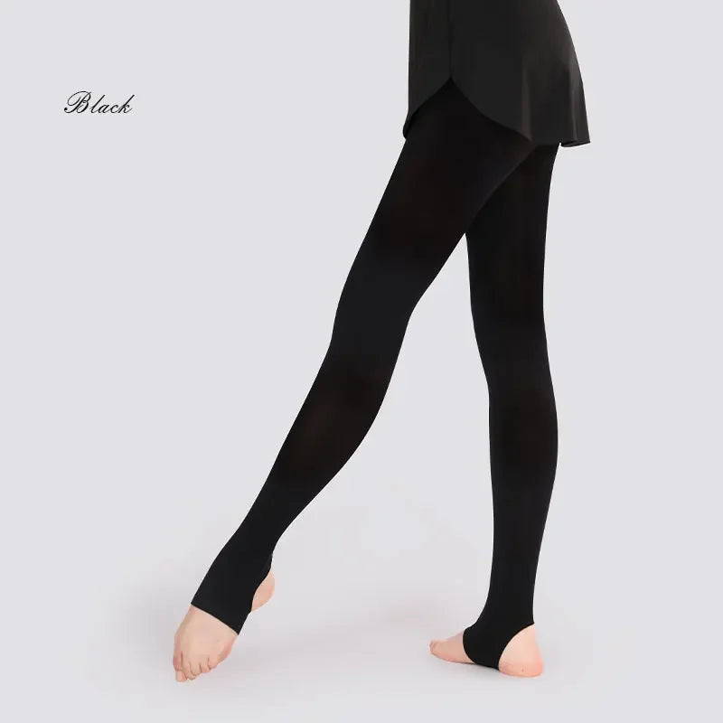 Ballet Tights Dance Stirrup Tights Ballet Stockings for Women Girl Skate Dance Gymnastic Tights Pantyhose 60D