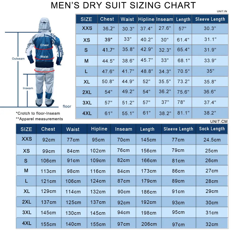 Men's 3-layer waterproof kayak dry suit with adjustable hood — view 5 of 6