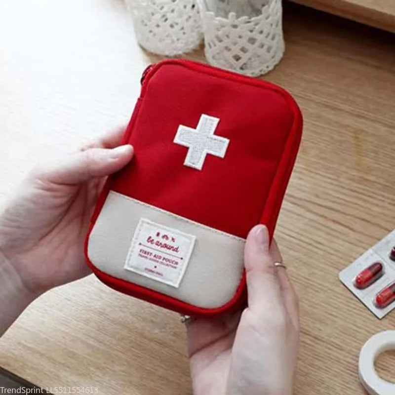 Mini First Aid Kit Bag – Portable Medical Storage Pouch
