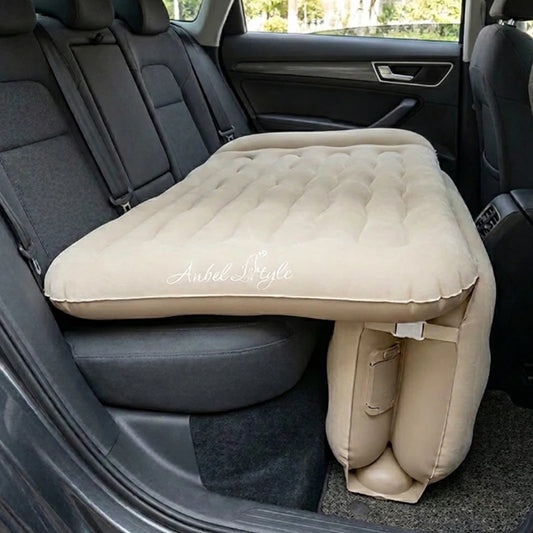 Anbelstyle Portable Inflatable Mattress Car SUV Air Bed Inflatable Sof Inflatable Air Mattres Car Mattress Set for Road Trips