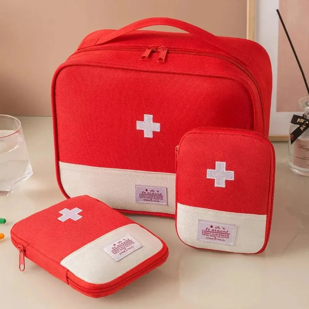 Portable First Aid Kit Bag – Travel Medical Storage & EDC Pouch