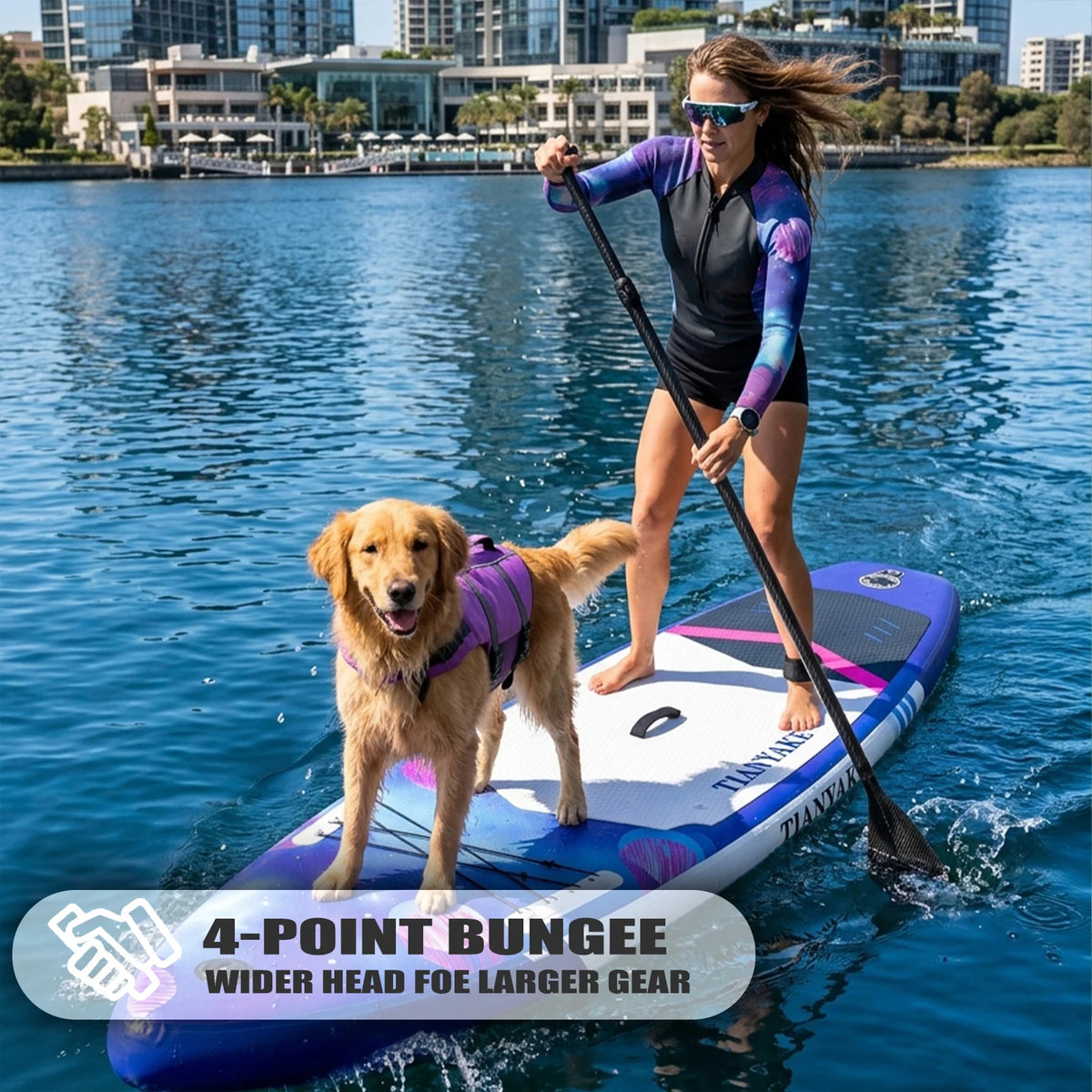 11ft Inflatable SUP Board – Complete Paddle Board Set