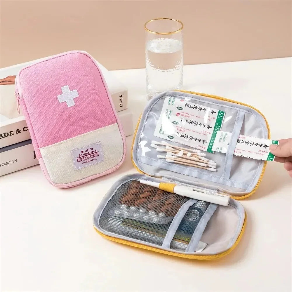 Portable First Aid Kit Bag – Travel Medical Storage & EDC Pouch
