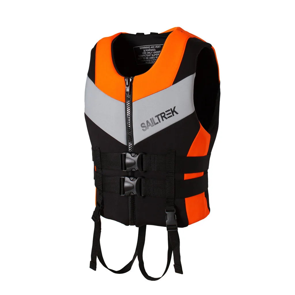 Life Jacket Adult Super Buoyancy Neoprene Life Vest Surf Raft Kayak Fishing Jet Ski Water Sport Swimming Rescue Life Jacket