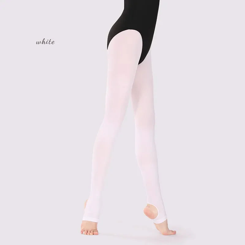 Ballet Tights Dance Stirrup Tights Ballet Stockings for Women Girl Skate Dance Gymnastic Tights Pantyhose 60D