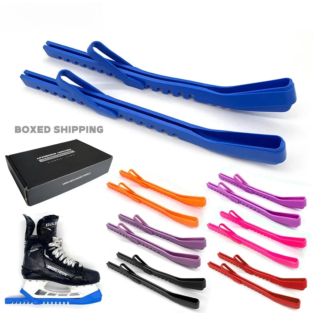 UCIE Ice Skating Figure Skate Blade Cover Skate Hockey Skates Adjustable Protective Prevent Puncture Scalable Blade Sleeve