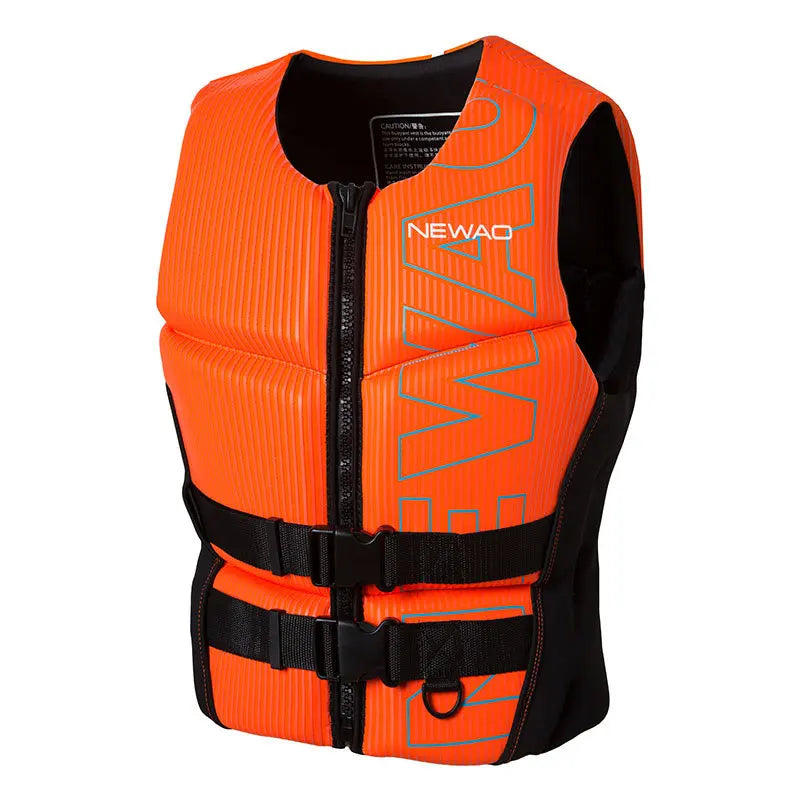 Life Jacket Adult Super Buoyancy Neoprene Life Vest Surf Raft Kayak Fishing Jet Ski Water Sport Swimming Rescue Life Jacket