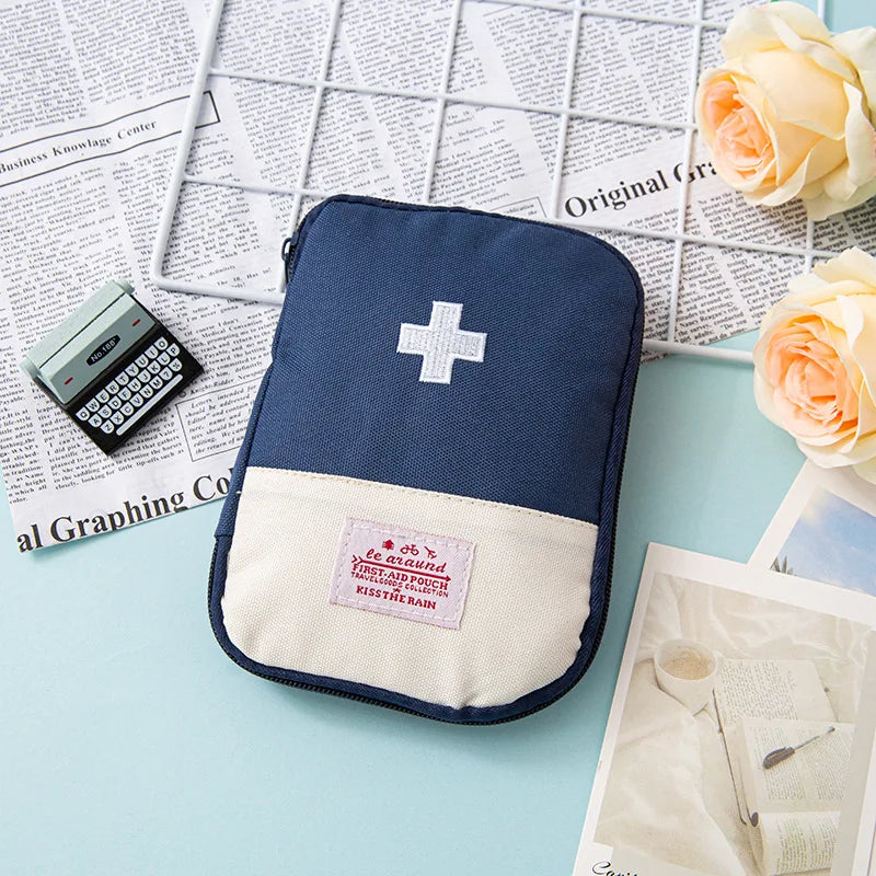 Mini First Aid Kit Bag – Portable Medical Storage Pouch