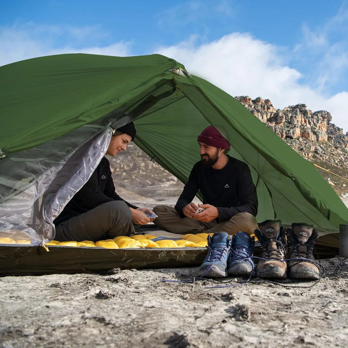 ultralight 2 person backpacking tent Naturehike Mongar 2 Person Ultra