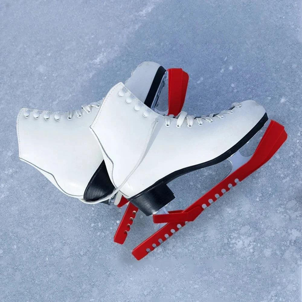 UCIE Ice Skating Figure Skate Blade Cover Skate Hockey Skates Adjustable Protective Prevent Puncture Scalable Blade Sleeve