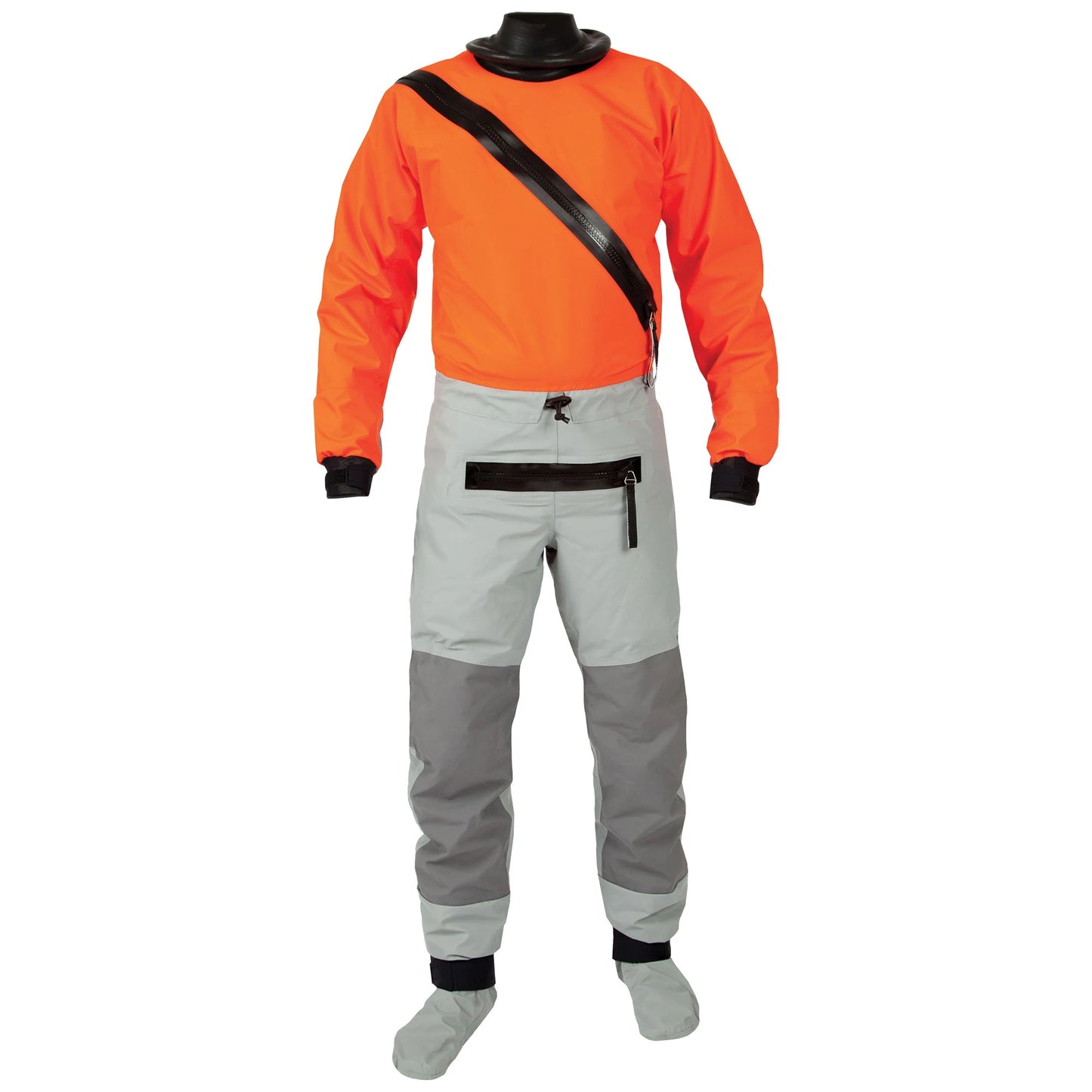 Men's Kayak Dry Suit, Surfing Padding, Swimming Dry Suit, Waterproof, Breathable Chest Wader, MD34