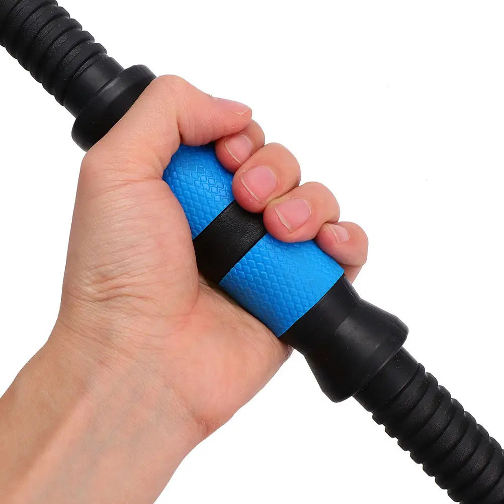 1Set Dumbbell Connecting Rod 50Cm Knurled Grip Barbell Connector Rod Replacement Weightlifting Equipment for Strength Workout