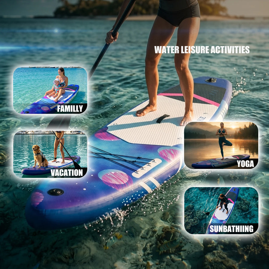 11ft Inflatable SUP Board – Complete Paddle Board Set