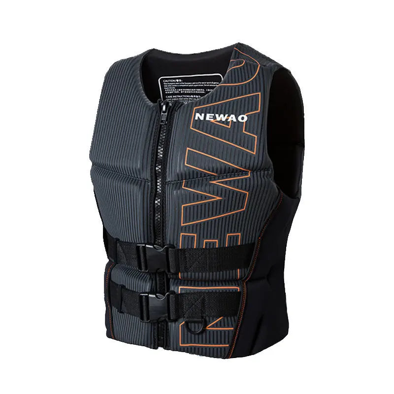 Life Jacket Adult Super Buoyancy Neoprene Life Vest Surf Raft Kayak Fishing Jet Ski Water Sport Swimming Rescue Life Jacket