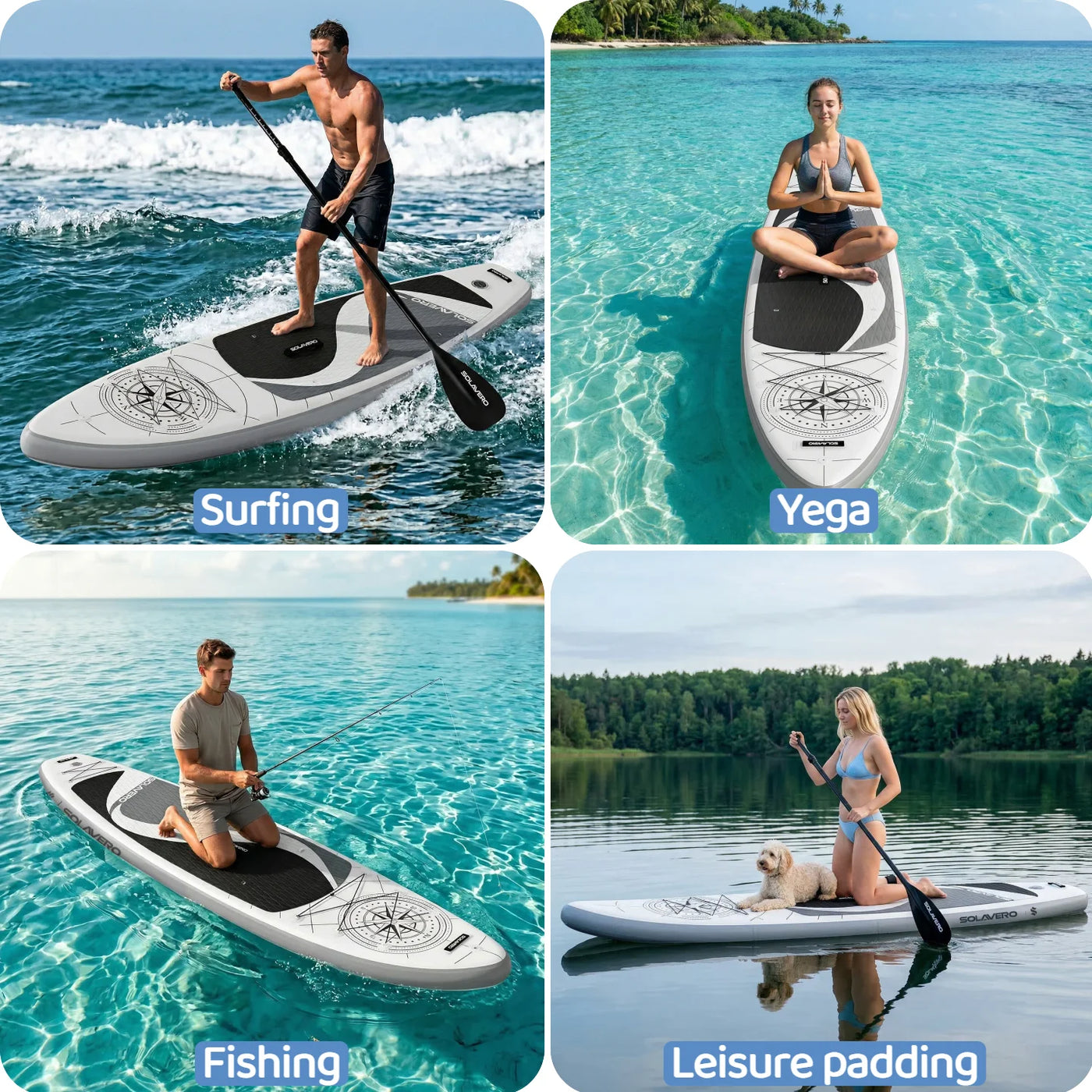 Inflatable SUP Board – Complete Paddle Board Set for Adults