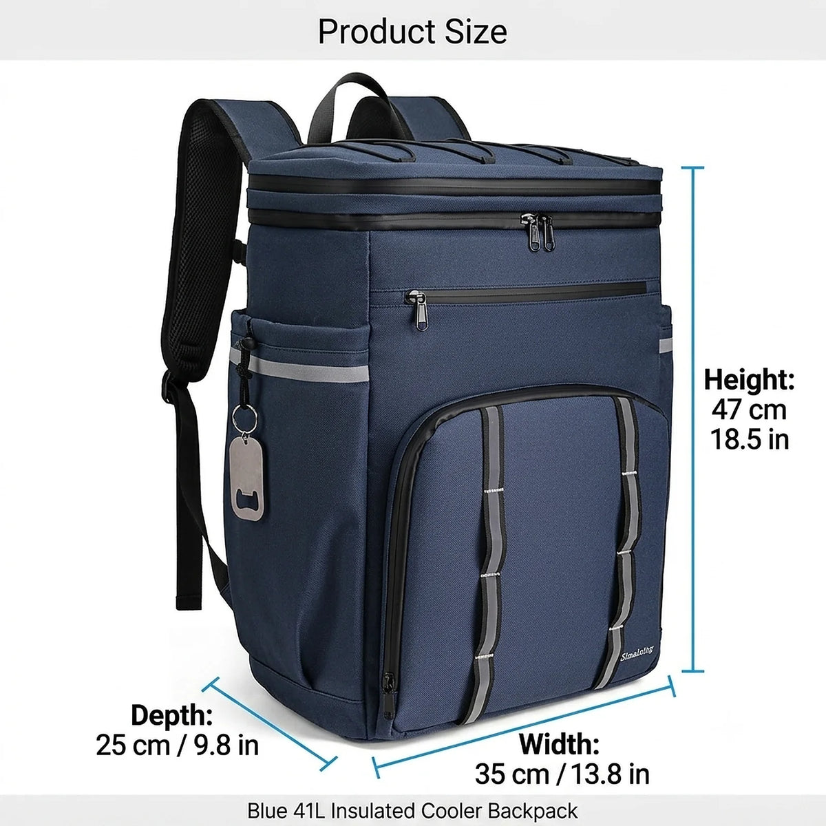 45 can cooler bag nZoyiancy 45 Can Cooler Bag – 41L Insulated Backpack