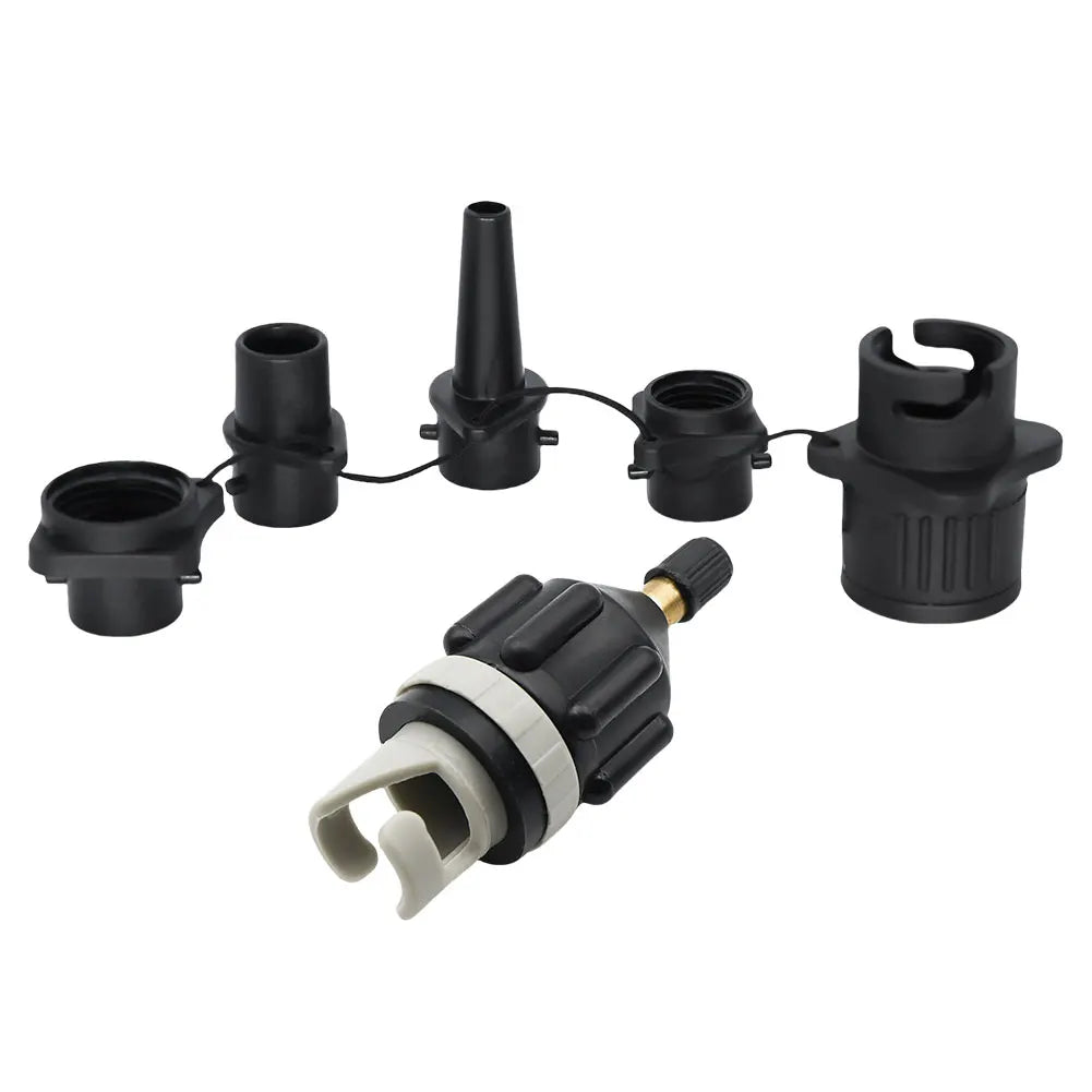 Air Valve Adaptor with Air Nozzles Inflatable Pump Adapter Air Valve Pump Connector for Inflatable Boat Stand-Up Paddleboard Bed