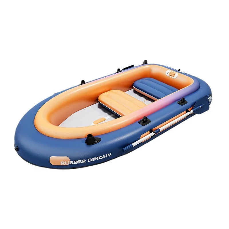 Portable inflatable PVC fishing kayak and dinghy boat — view 6 of 9