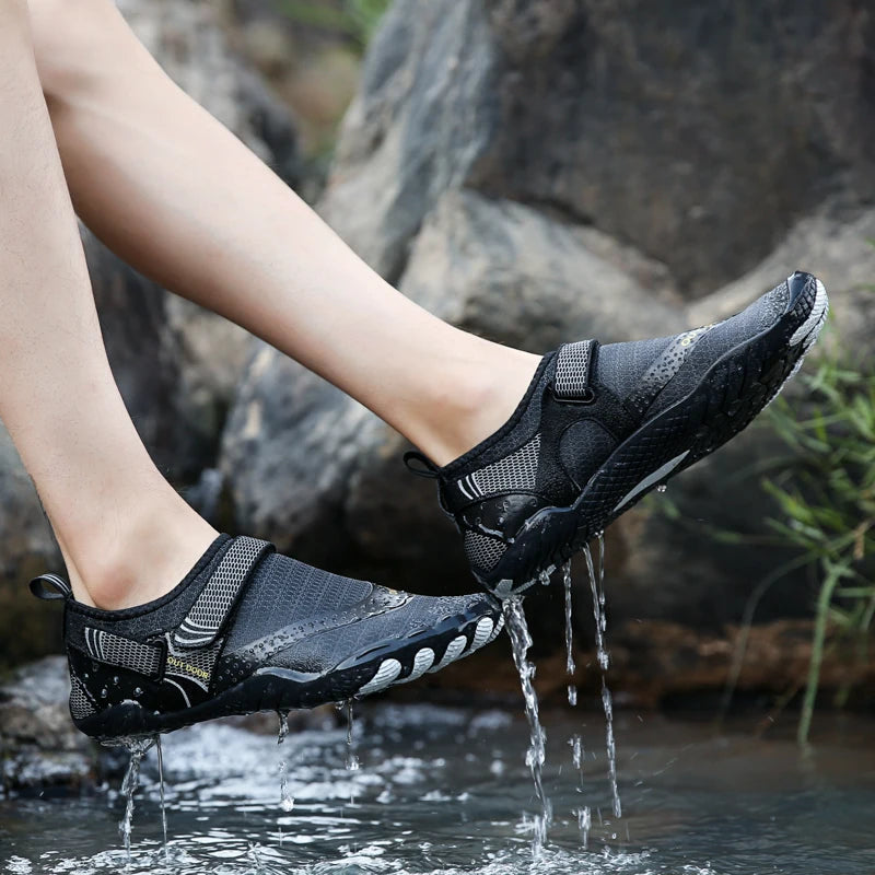 Barefoot Aqua Shoes For Women Men Anti-Slip Quick-Drying Water Shoes Beach Swimming Sneakers Unisex Sport Barefoot Upstream Shoe