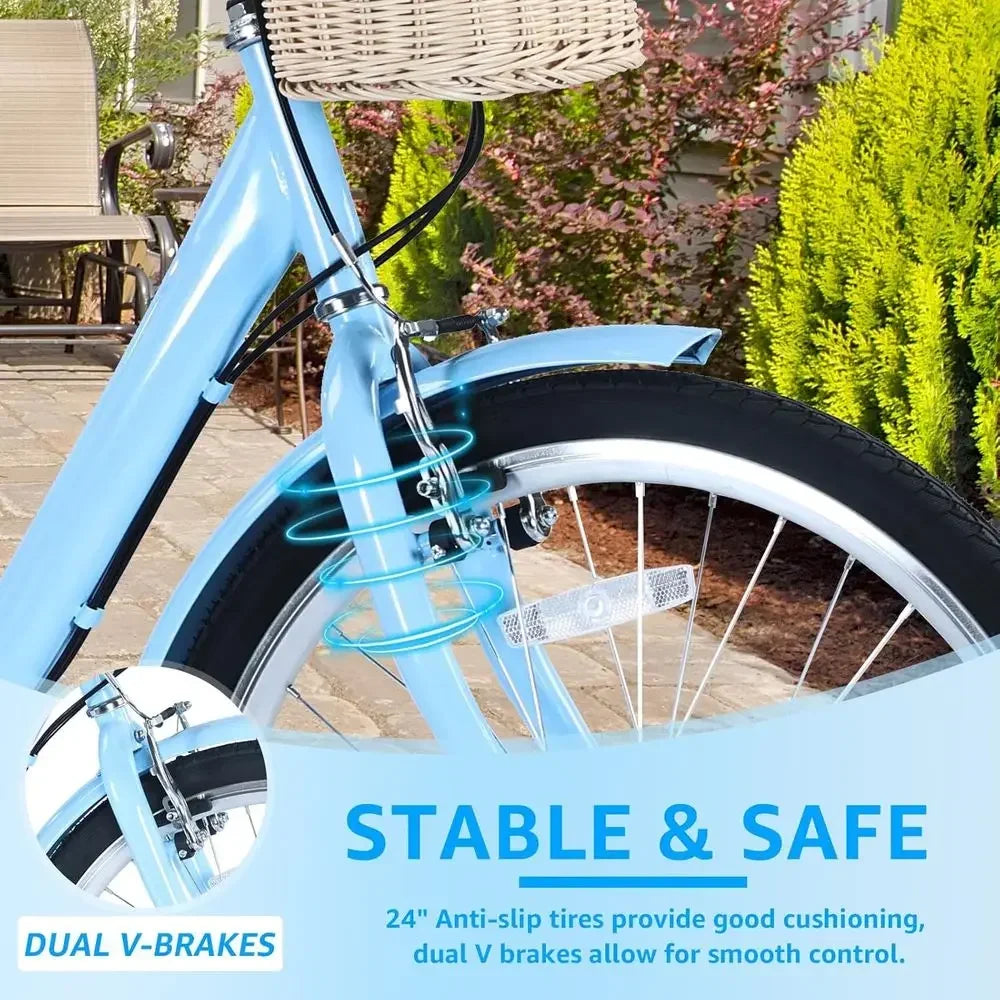 Stylish Women's Beachside Bicycle for Leisure Rides