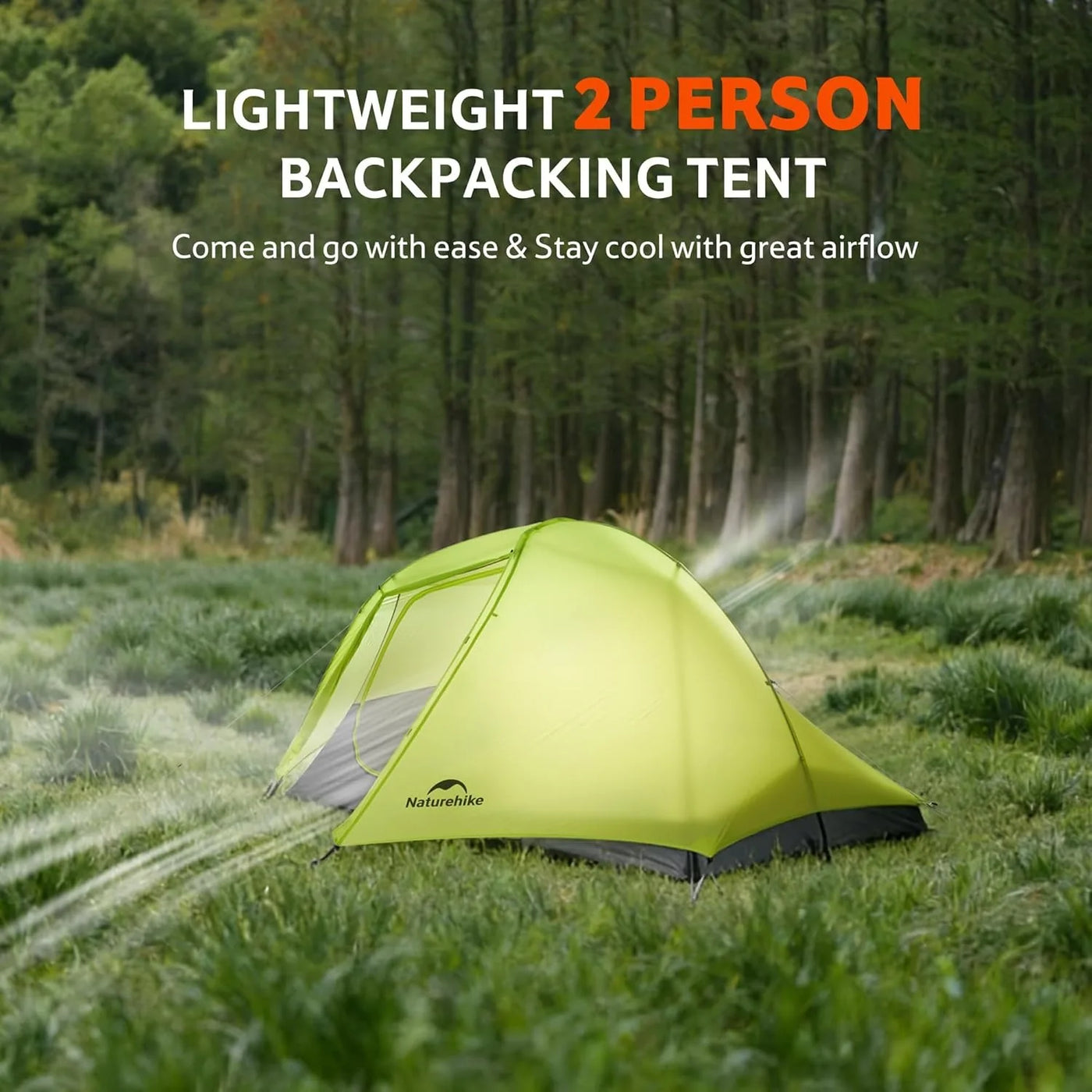 60L Waterproof Hiking Backpack with Rain Cover – Large Ca