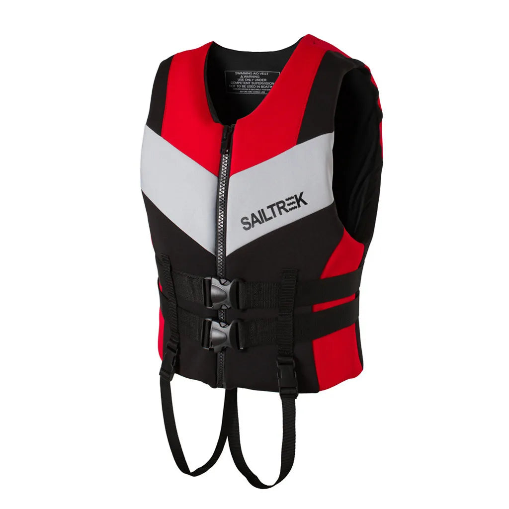 Life Jacket Adult Super Buoyancy Neoprene Life Vest Surf Raft Kayak Fishing Jet Ski Water Sport Swimming Rescue Life Jacket
