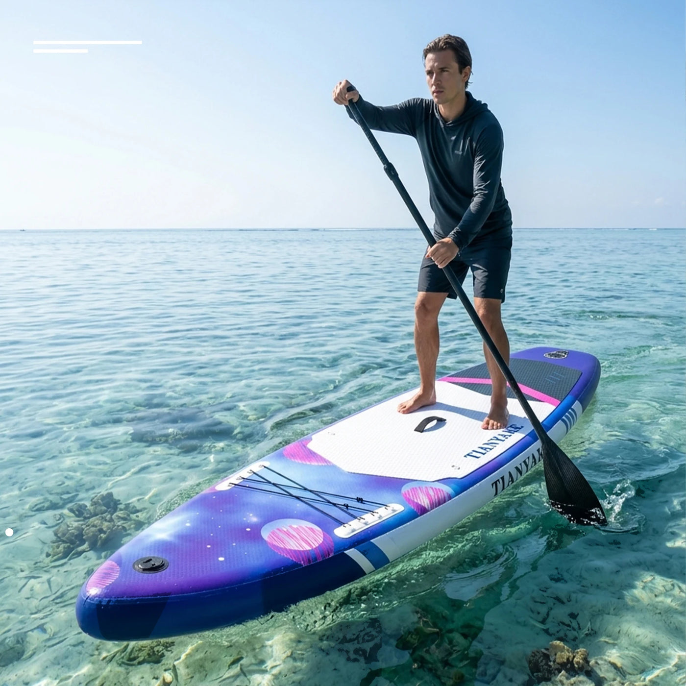 11ft Inflatable SUP Board – Complete Paddle Board Set