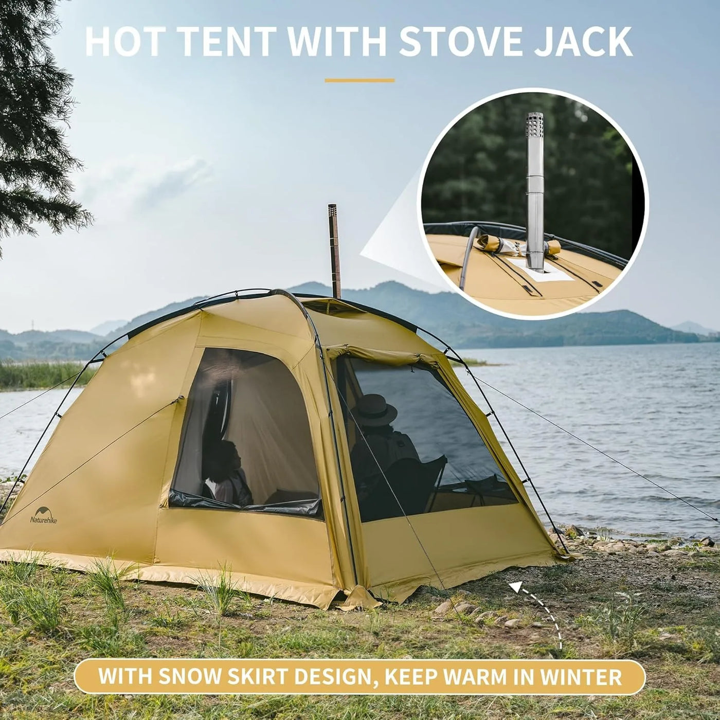 4 season family camping tent Season Camping Tent for 2-4 Peo