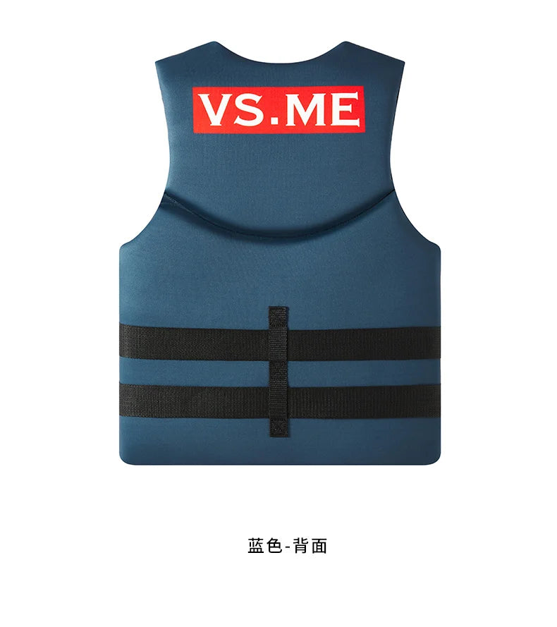 Adult Life Jacket CE Approved Vest Water Sports Kayak Swimming Surf Drifting Adult Life Jacket Neoprene Safety Vest Rescue Boats