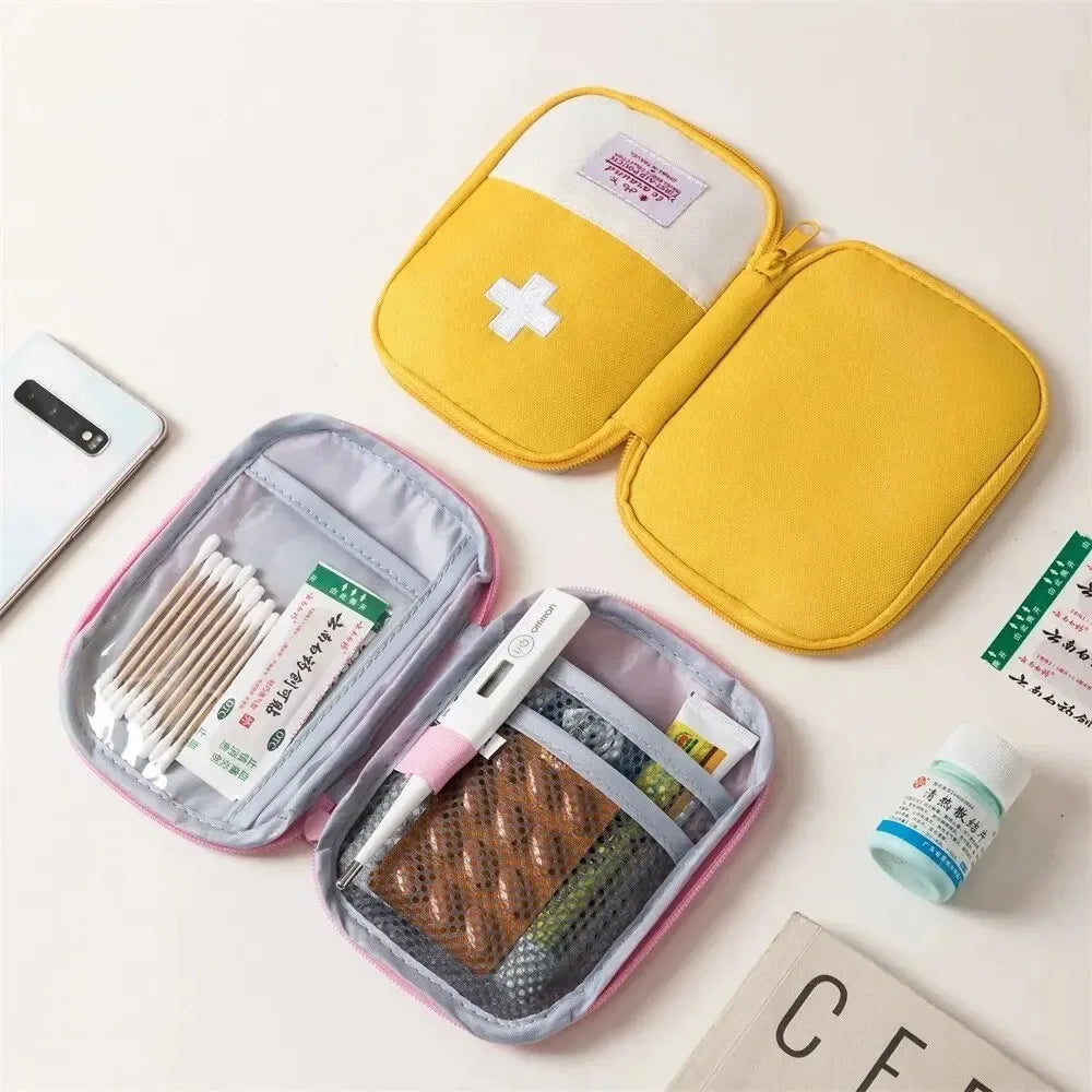Portable First Aid Kit Bag – Travel Medical Storage & EDC Pouch