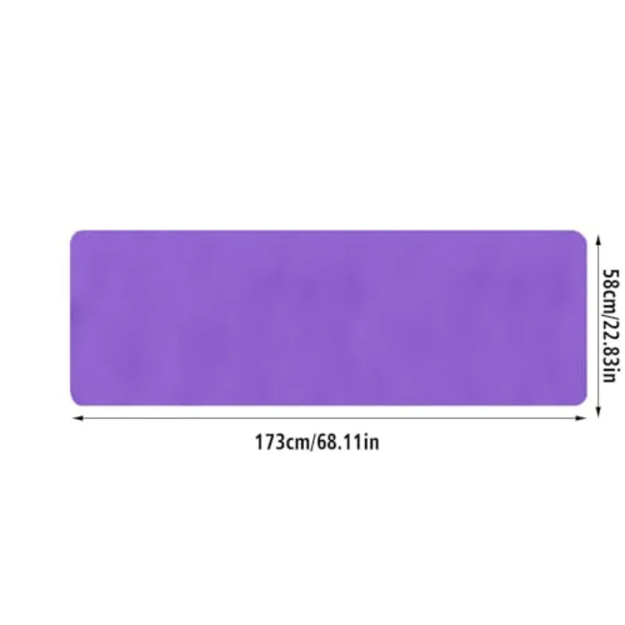 Yoga Mat, 68"×23" Exercise Mat for Men and Women, Non Slip Workout Mat for Home Yoga Equipment Fitness Mats Large Workout Mat M