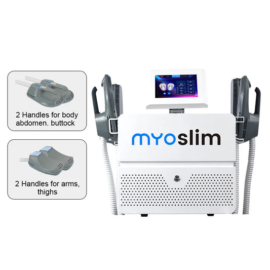 EMSzero Myoslim 15 Tesla 6500W Electromagnetic RF Body Sculpt Machine Weight Loss Fat Burning Slimming Muscle Stimulation Equipm