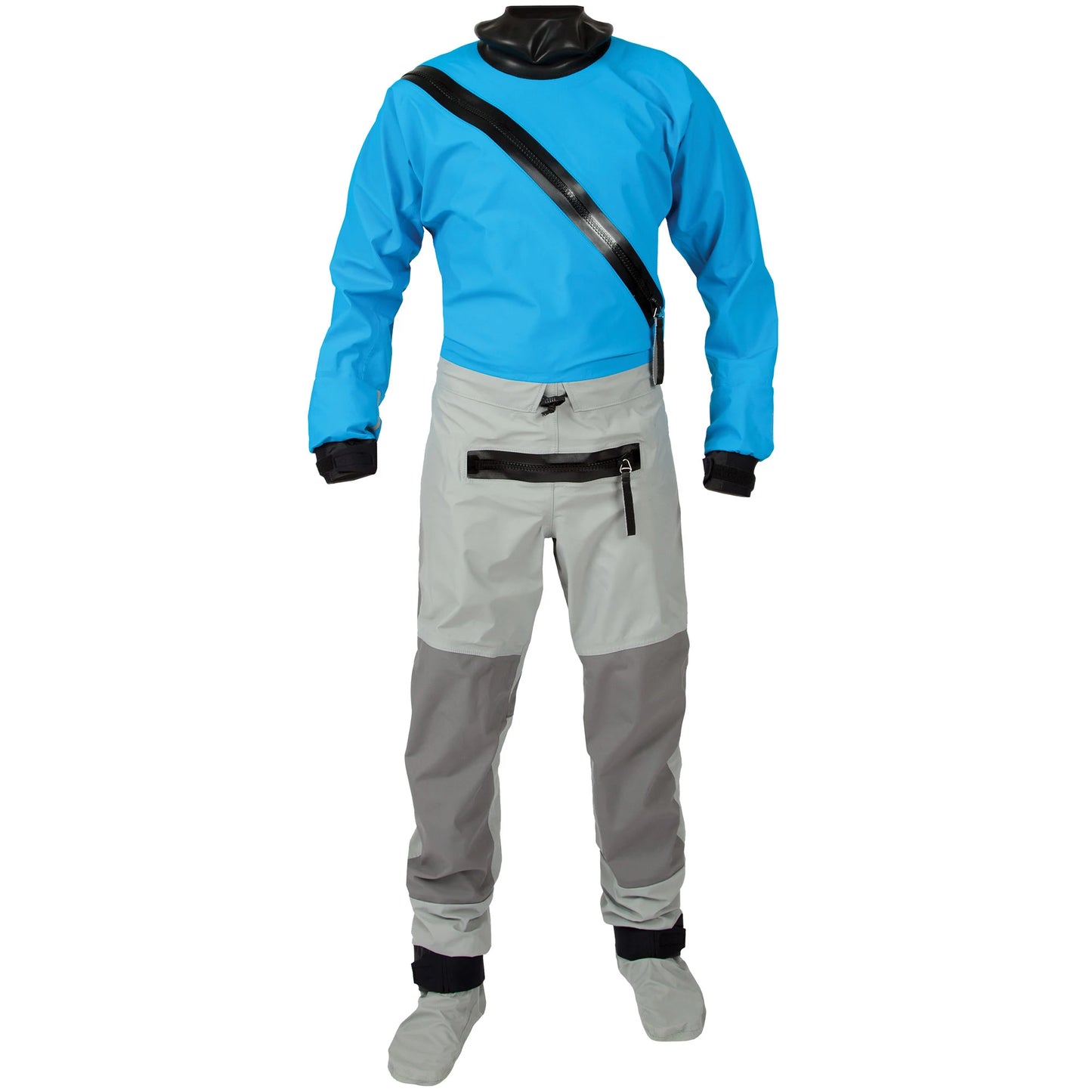 Men's Kayak Dry Suit, Surfing Padding, Swimming Dry Suit, Waterproof, Breathable Chest Wader, MD34