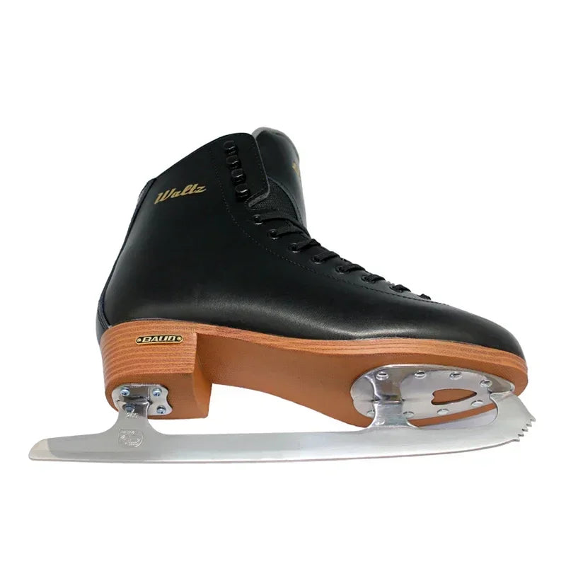 Professional Ice Figure Skates Shoes Thermal Patins Warm Thicken Skating Sneakers with Blade for Beginners Kids Adults Teenagers